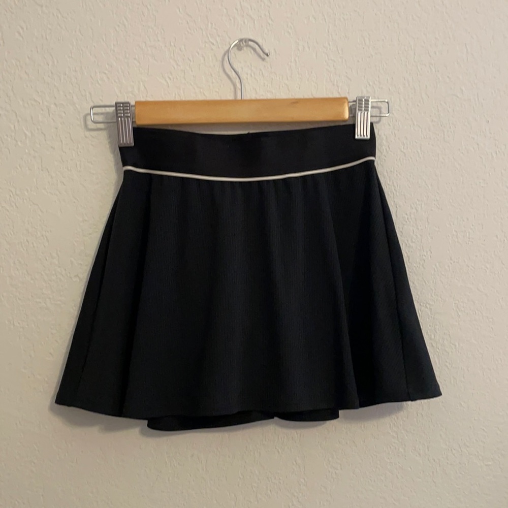 Nike Charcoal black tennis skirt